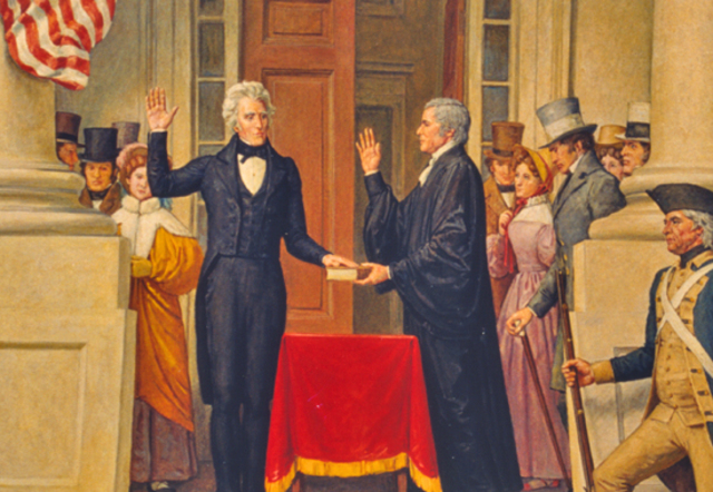 Andrew Jackson elected
