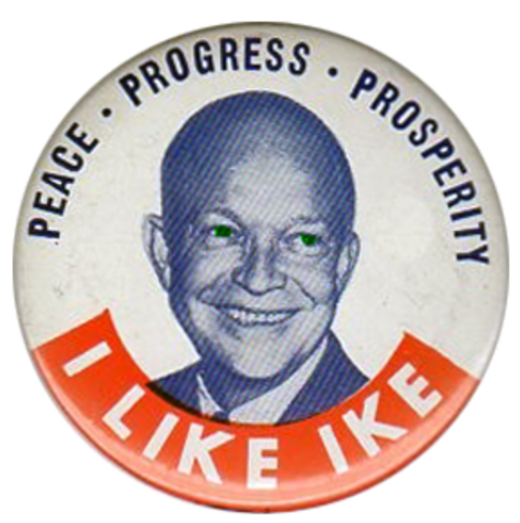 The End:  I Like Ike!
