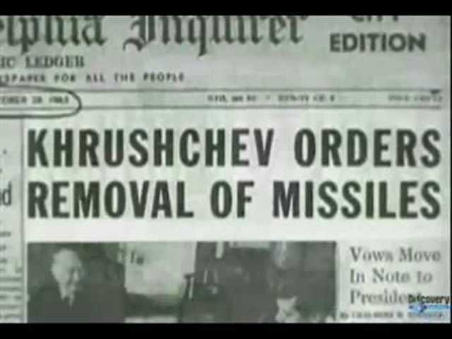 Resolution of the Cuban Missile Crisis