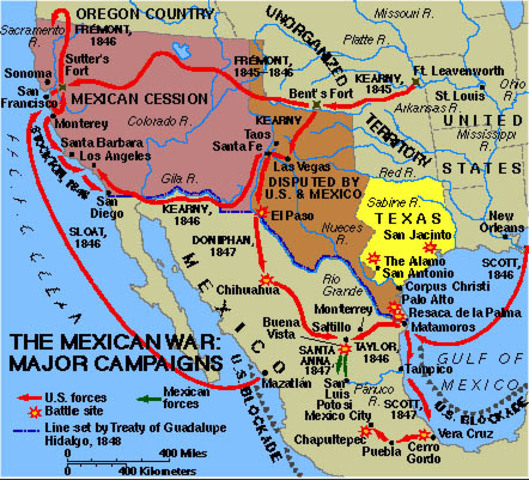U.S. and Mexican War