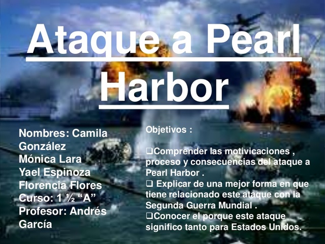 ataque a Pearl Harbor