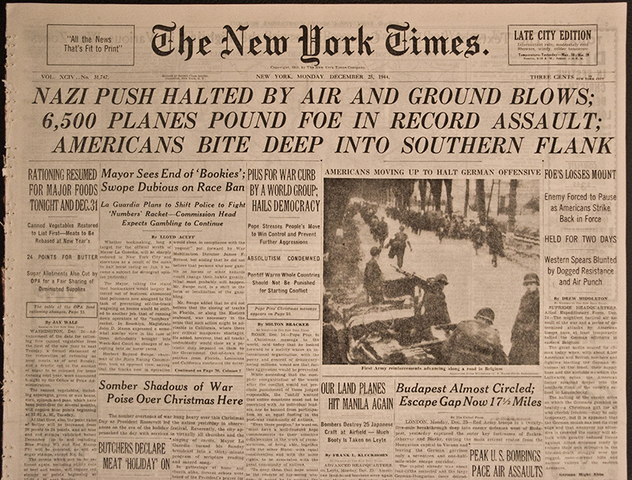 world war 2 newspaper
