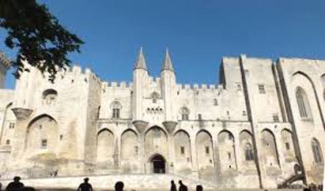 seat of the Papacy is transferred to Avignon in France