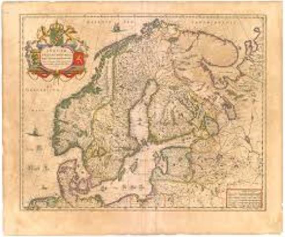 Norge, Danmark og Sverige slutter sig sammen i en fælles union.