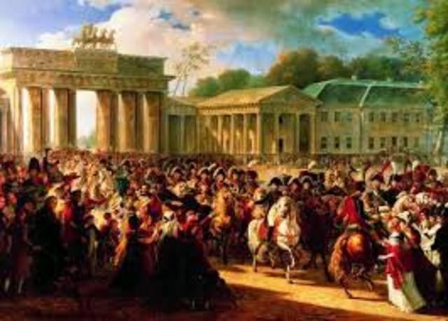 Napoleonskrigene begyndte.