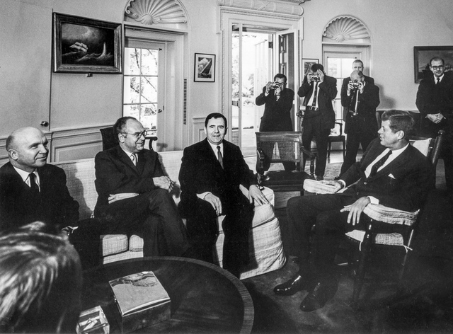 President Robert Kennedy meets with Soviet Foreign Minister Gromyko