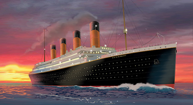 Reckage of the Titanic found