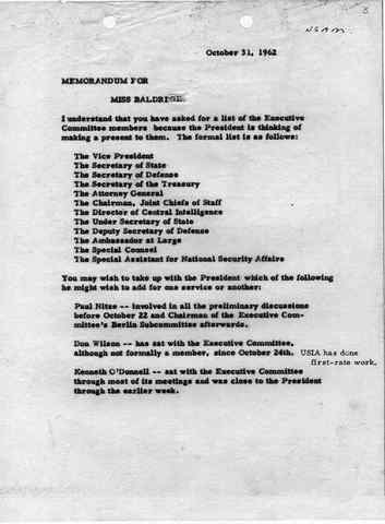 October 22, 1962. Day 7