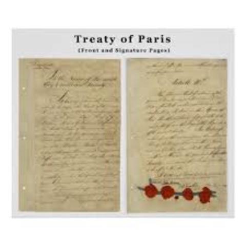 1763 the treaty of paris