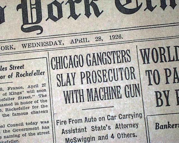 Capone's two sworn enemies were sighted in Cicero