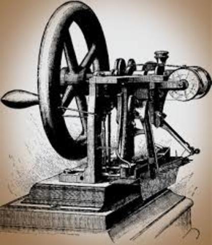 Elias howe sewing machine