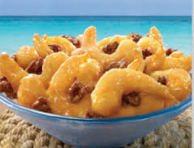 Honey Walnut Shrimp makes its debut