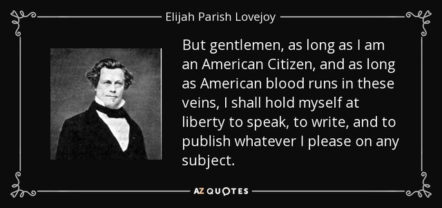 Elijah P. Lovejoy murder