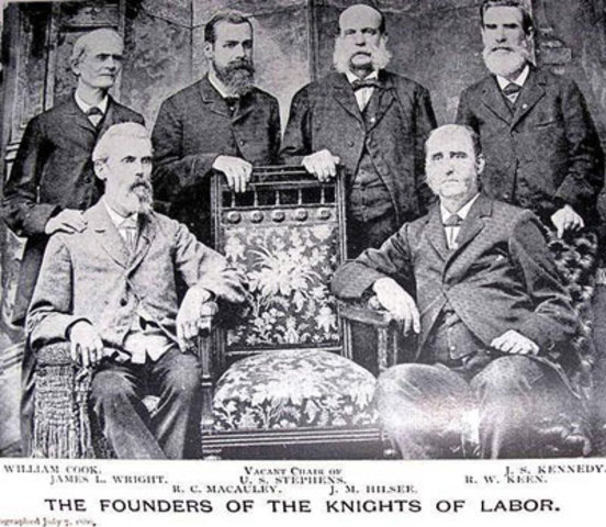 Knights of Labor Founed