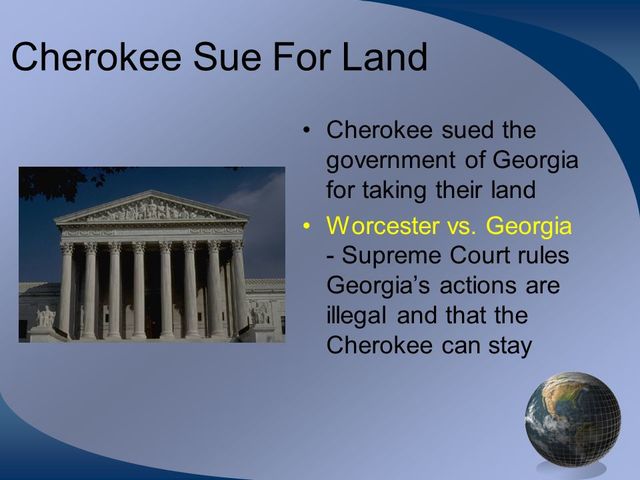 Worcester V. Georgia