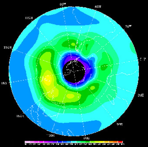 Agujero de la capa ozono