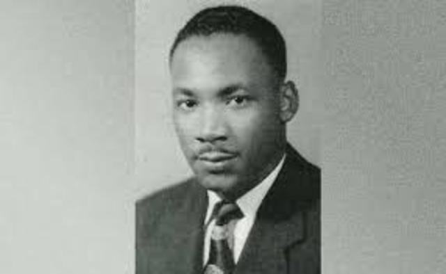 MLK attented college