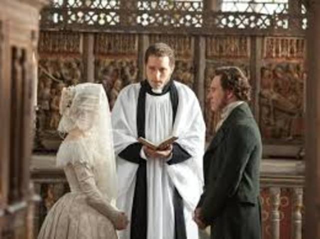 Jane and Mr. Rochester get married