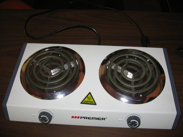 Há pouco tempo existem fogões elétricos.