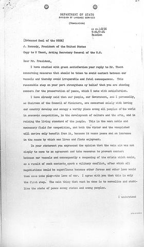 Second Letter From Moscow