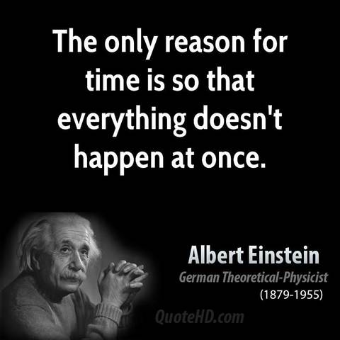 Einstein's Theory on Time