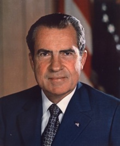 Richard Nixon is elected president