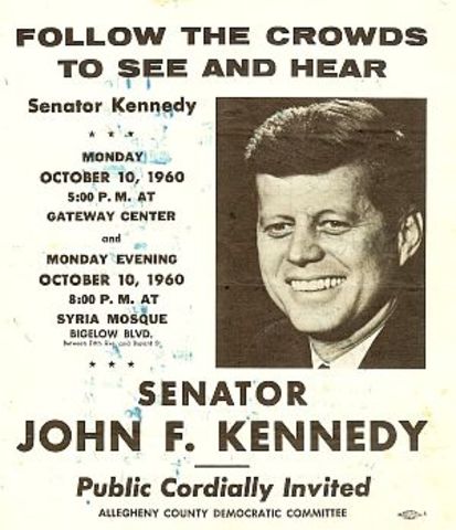 Kennedy Goes on Campaign Trail