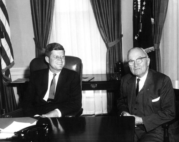 Kennedy Phones Former Presidents