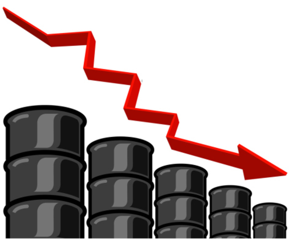 Caida de los precios del petroleo