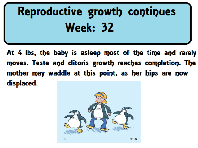 Reproductive growth continues