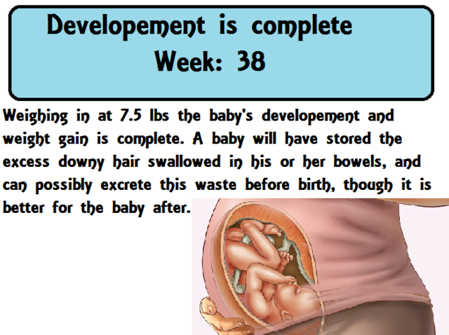 Development is complete