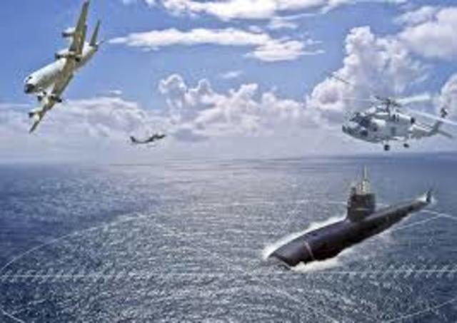 Durante la guerra Antisubmarina