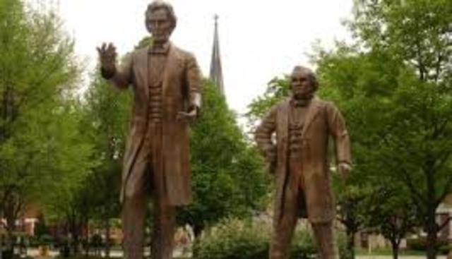 Lincoln - Douglas Debate "A House Divided Against itself can not stand."