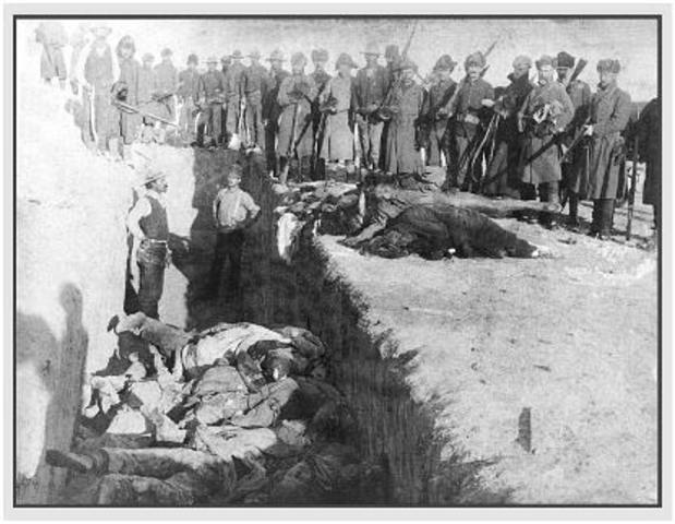 Battle (Massacre) at Wounded Knee