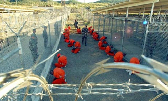 Camp Established at Guantanamo Bay