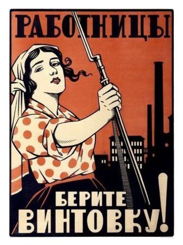 Proletarians split into two groups, the Mensheviks and Bolsheviks