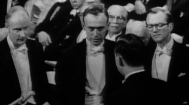 Premio Nobel en Fisiología o Medicina otorgados a Watson, Crick y Wilkins.