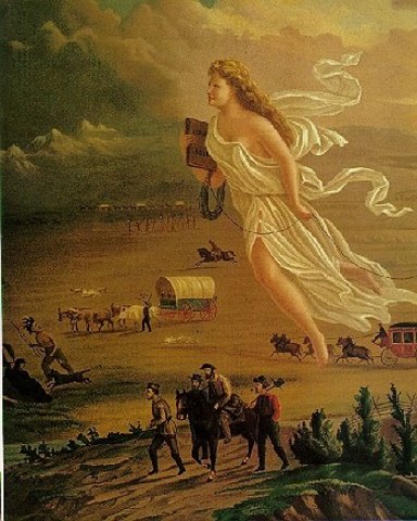 Cultural beliefs behind Manifest Destiny