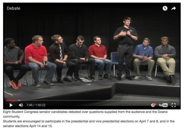 StuCo Senator Debates