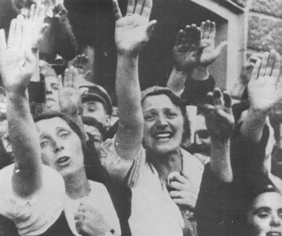 General Acceptance of Mussolini