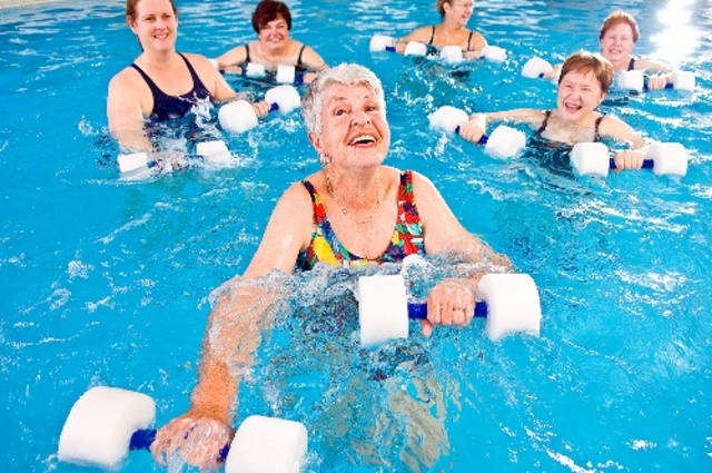 Join Water Aerobics Club