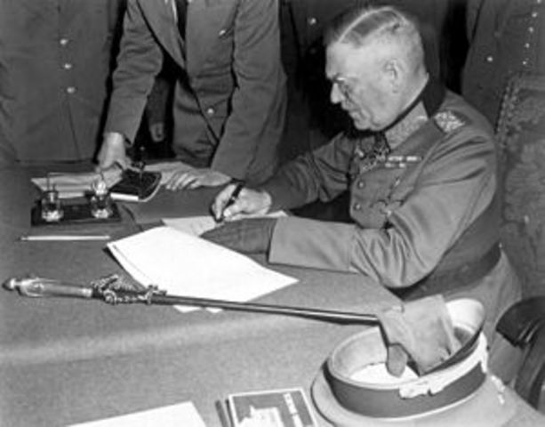 Germany surrendered