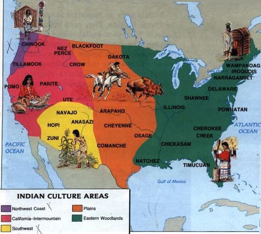 Native American Living Locations