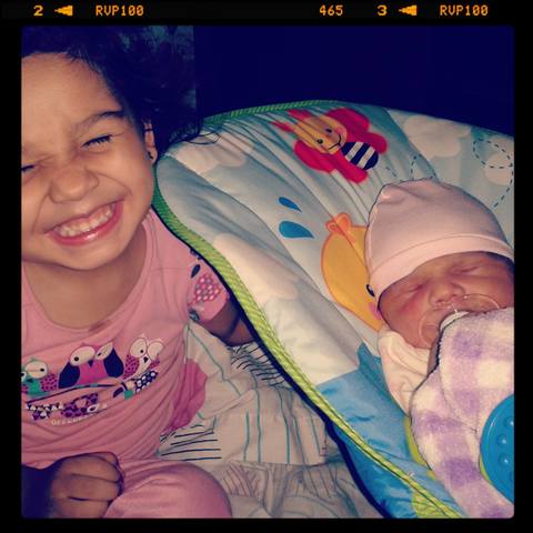 Nacimiento de mi hermana