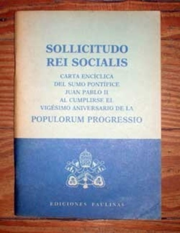 SOLLICITUDO REI SOCIALIS
