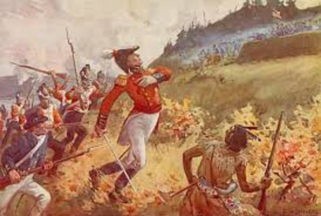 Sir Isaac Brock is killed