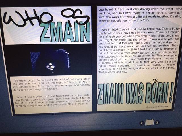 I was featured In an online magazine