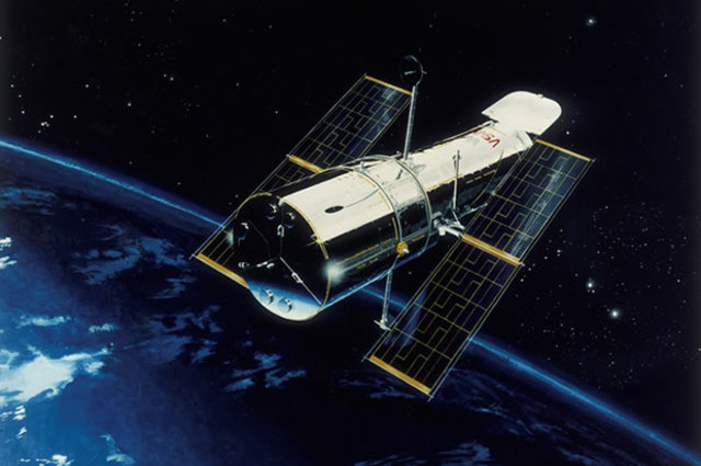 Lanzamiento al espacio del Hubble
