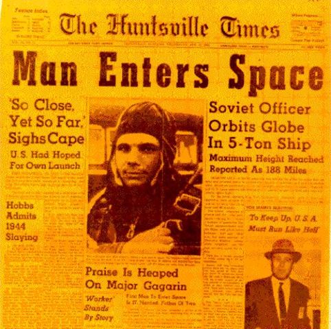 Primer hombre en el Espacio