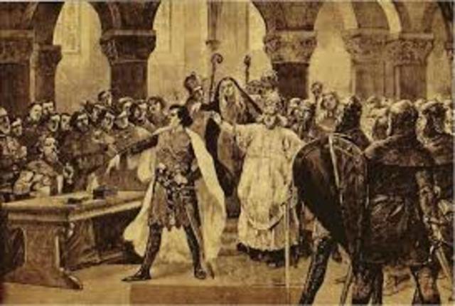 Henry IV And Gregory VII Struggle For Power